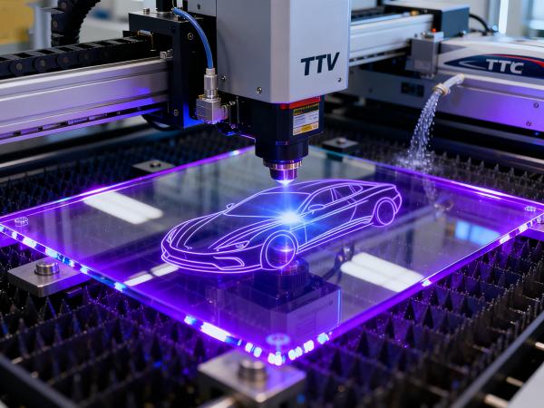 TGV 玻璃紅外皮秒激光切割 (7)